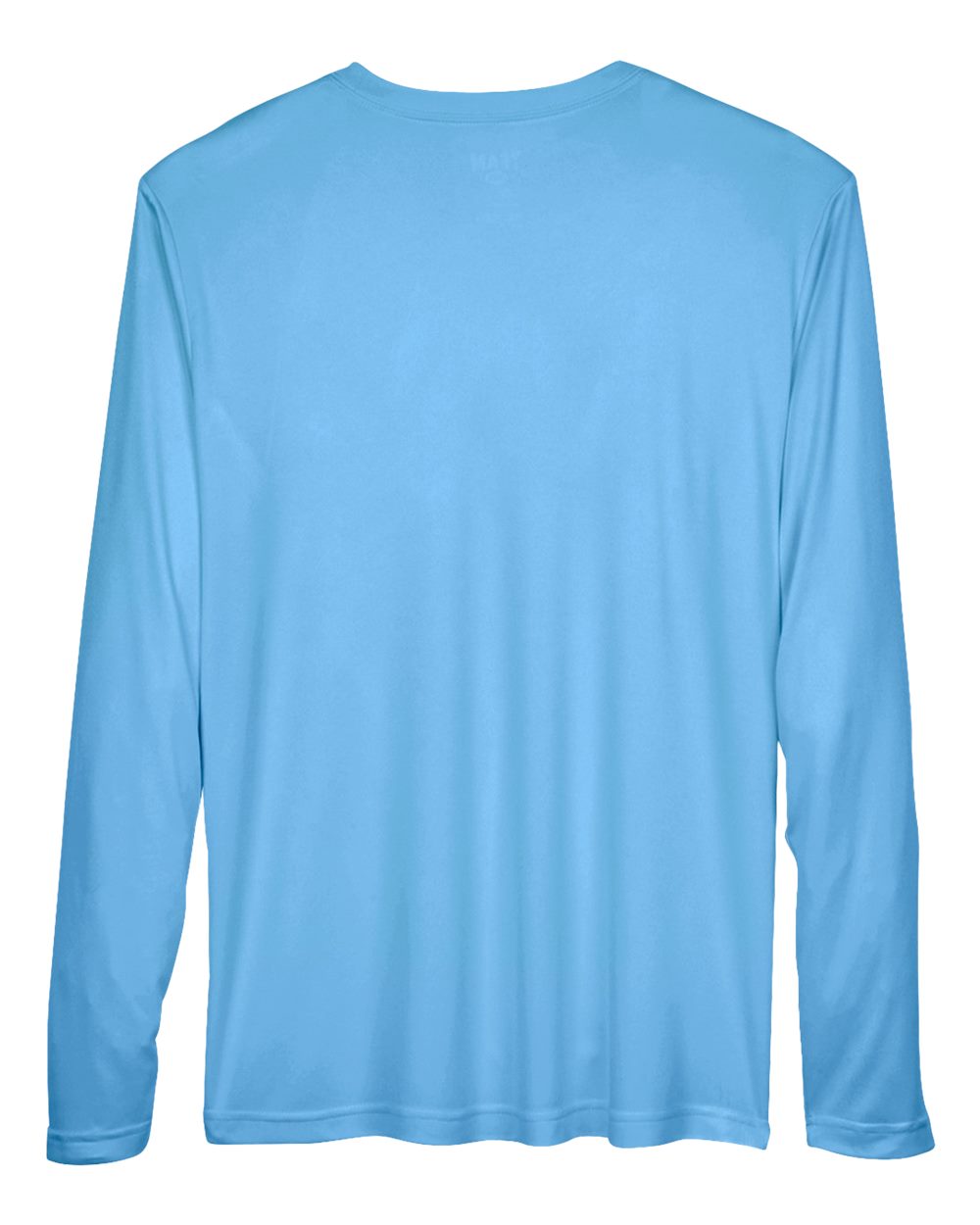Men's Zone Performance Long Sleeve T-Shirt - Back - B675D9252 - Sport Light Blue