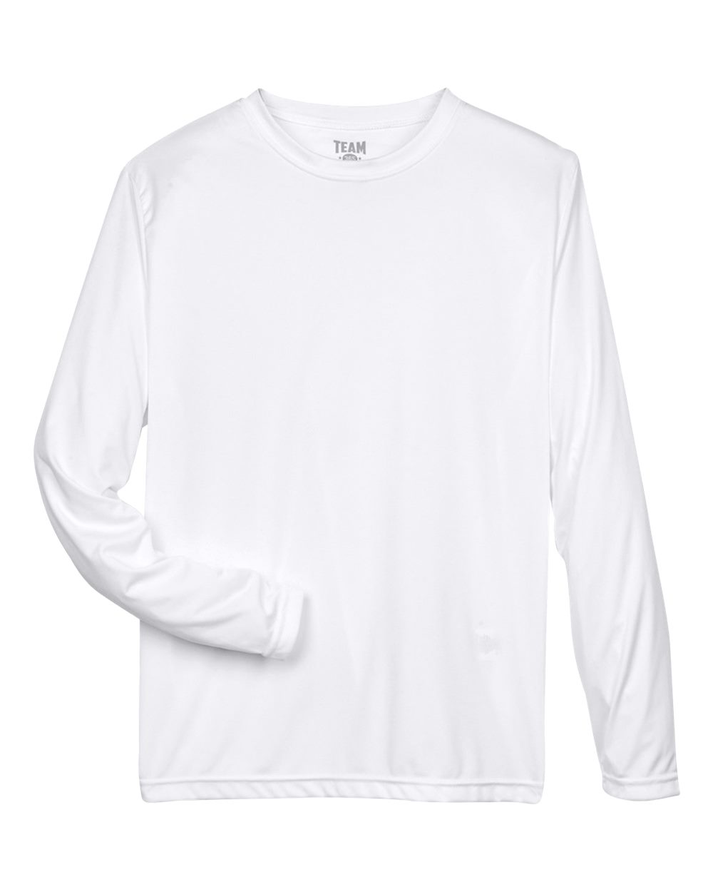 Men's Zone Performance Long Sleeve T-Shirt - Front - B675D9002 - White