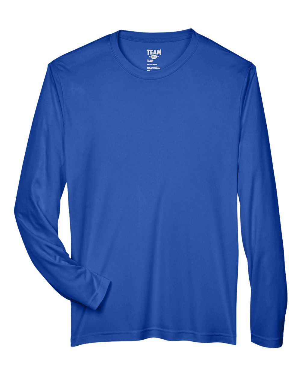 Men's Zone Performance Long Sleeve T-Shirt - Front - B675D9752 - Sport Royal