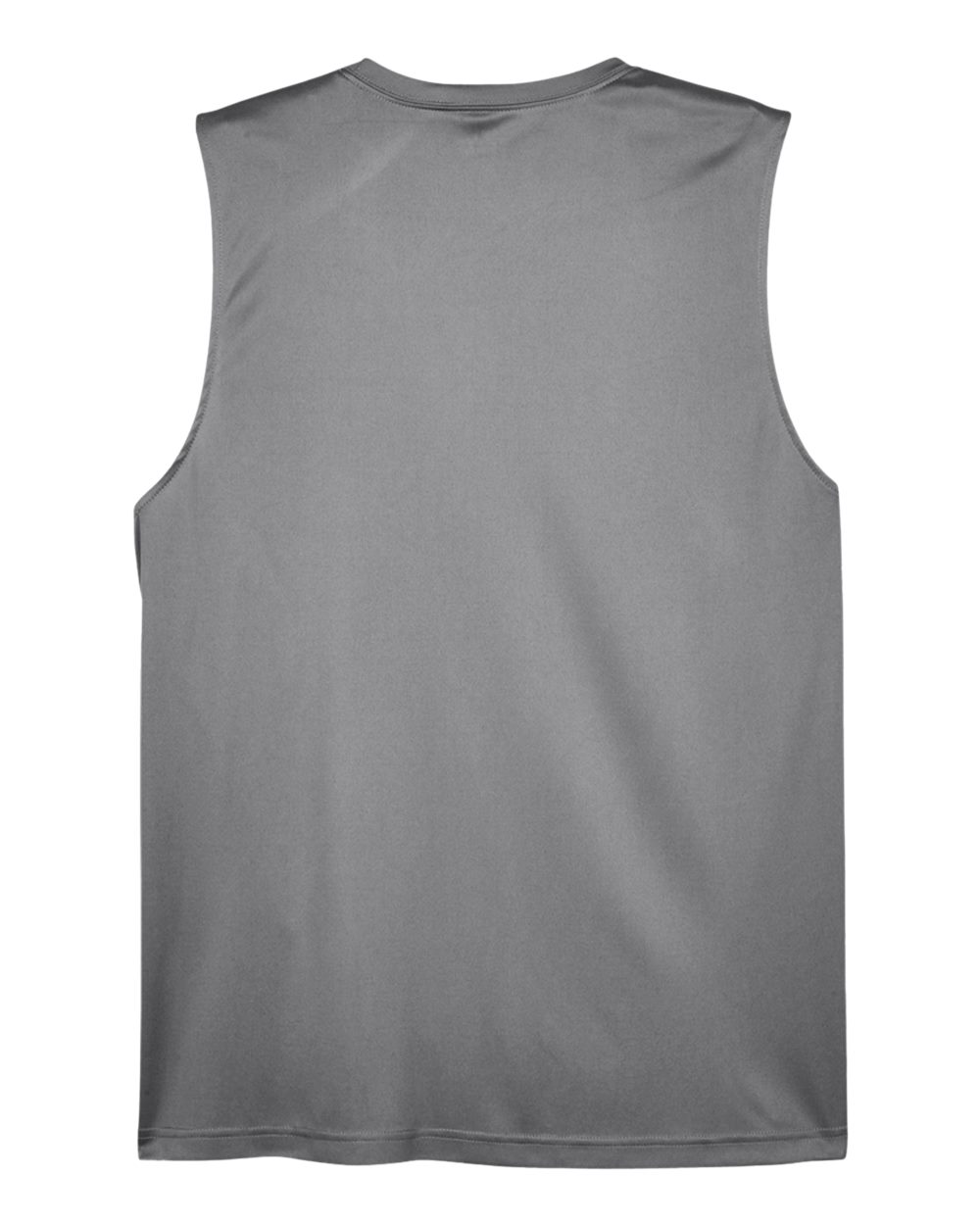 Men's Zone Performance Muscle T-Shirt - Back - B676D9132 - Sport Graphite