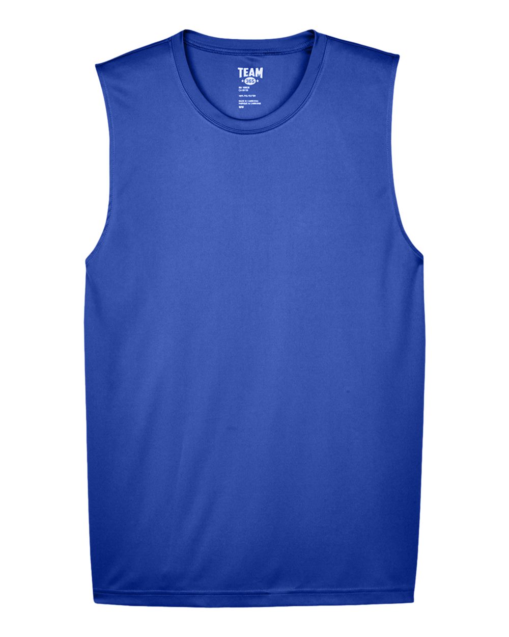 Men's Zone Performance Muscle T-Shirt - Front - B676D9752 - Sport Royal