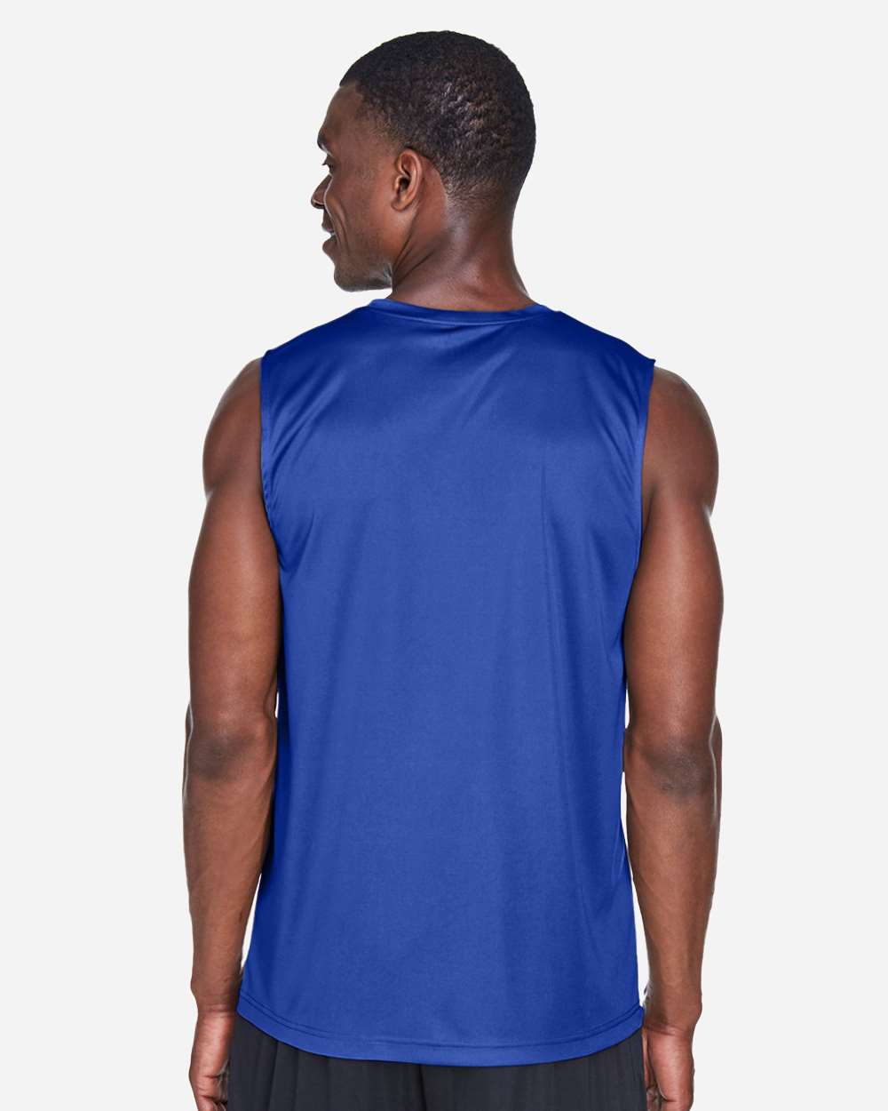 Men's Zone Performance Muscle T-Shirt - OnModelBack - B676D9752 - Sport Royal