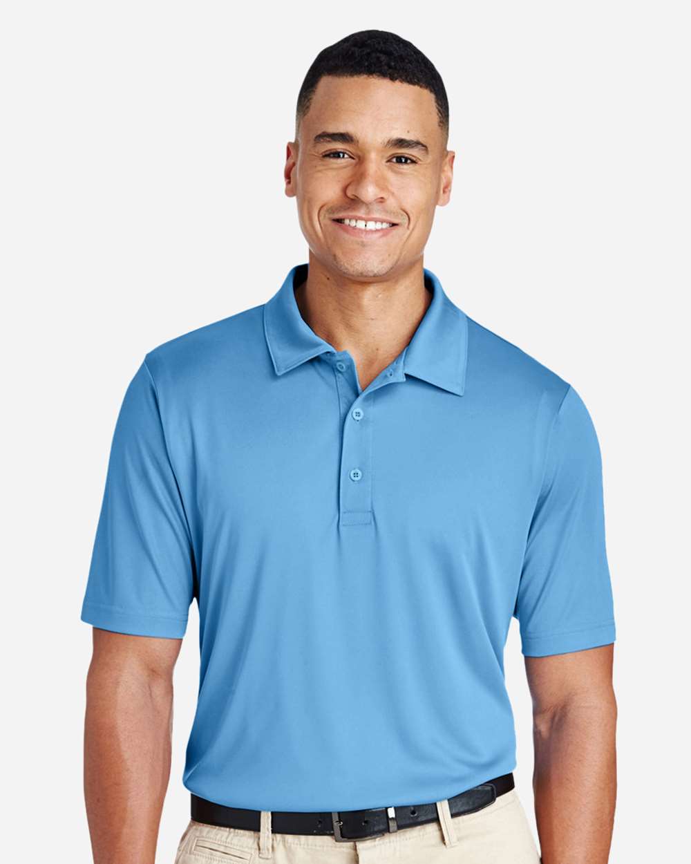Men's Zone Performance Polo - OnModelFront - B365D9252 - Sport Light Blue