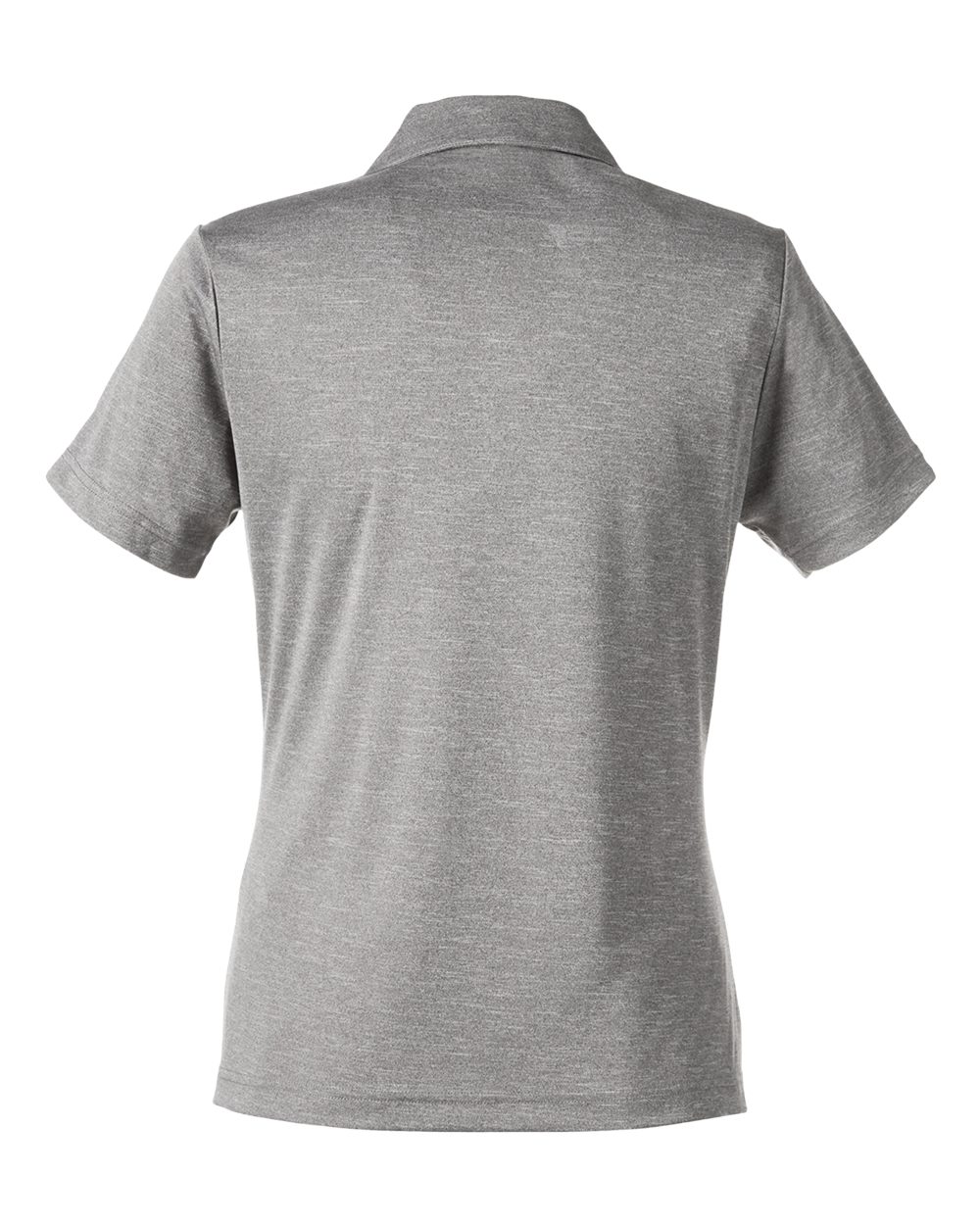 Women's Zone Sonic Heather Performance Polo - Back - B718D9102 - Athletic Heather