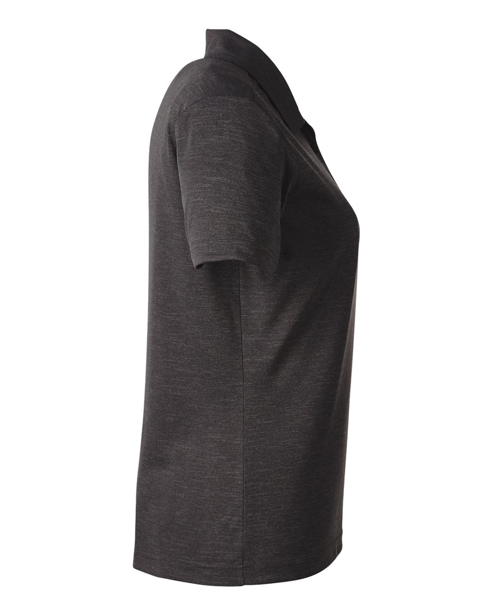 Women's Zone Sonic Heather Performance Polo - DirectSide - B718D9502 - Black Heather