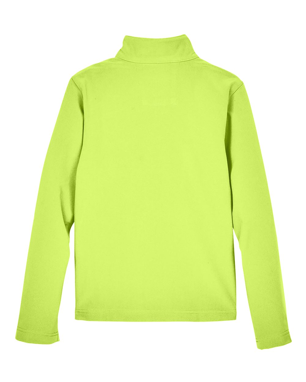 Youth Leader Soft Shell Jacket - Back - B744D9173 - Safety Yellow