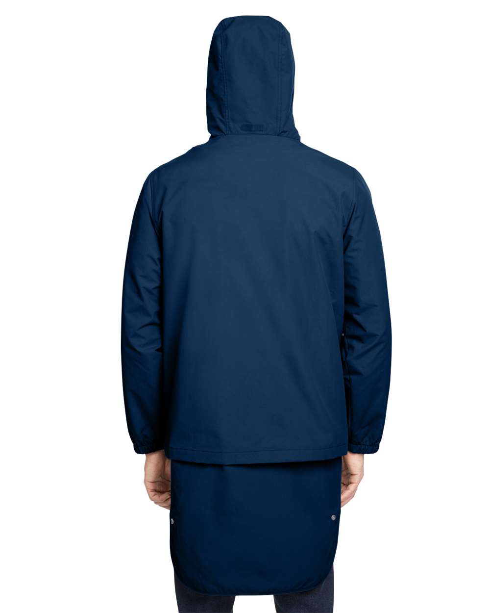 Unisex Zone HydroSport™ Storm Flap Jacket - OnModelBack - B748D9652 - Sport Dark Navy