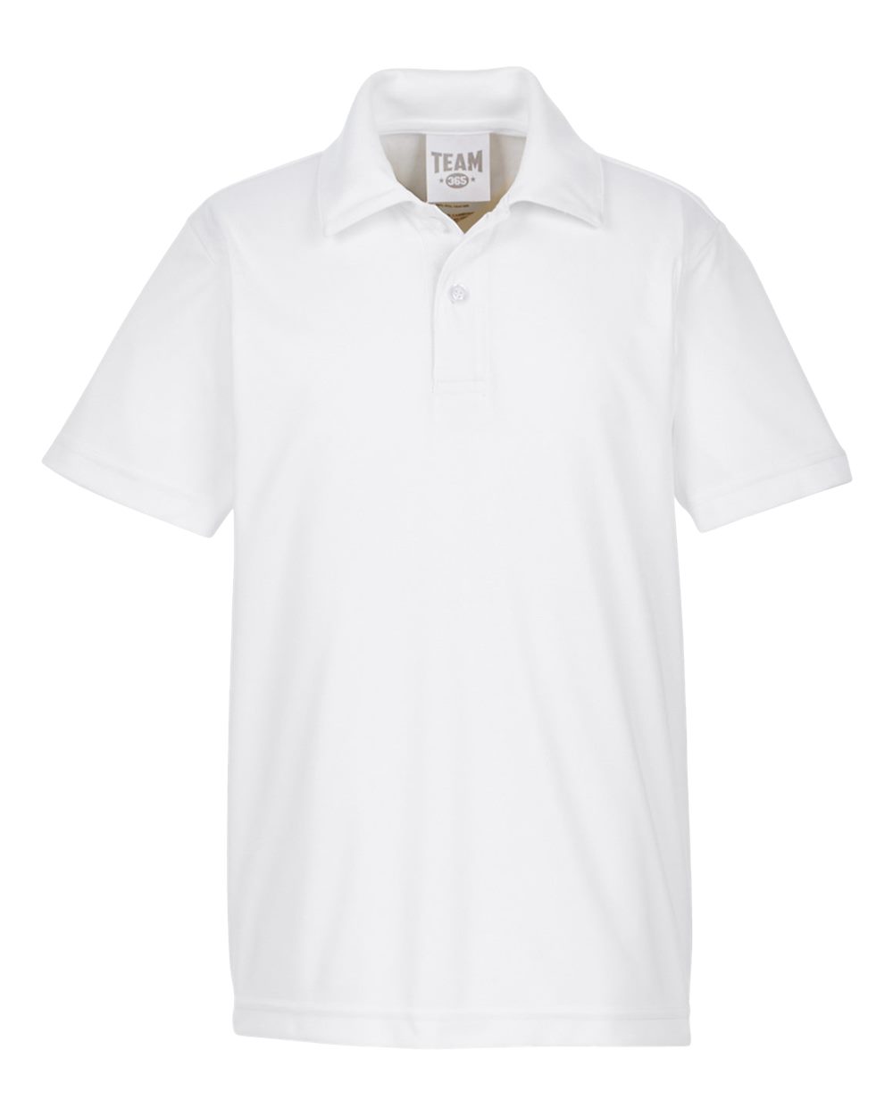 Youth Zone Performance Polo - Front - B724D9003 - White