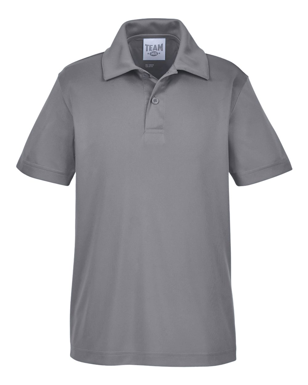 Youth Zone Performance Polo - Front - B724D9133 - Sport Graphite