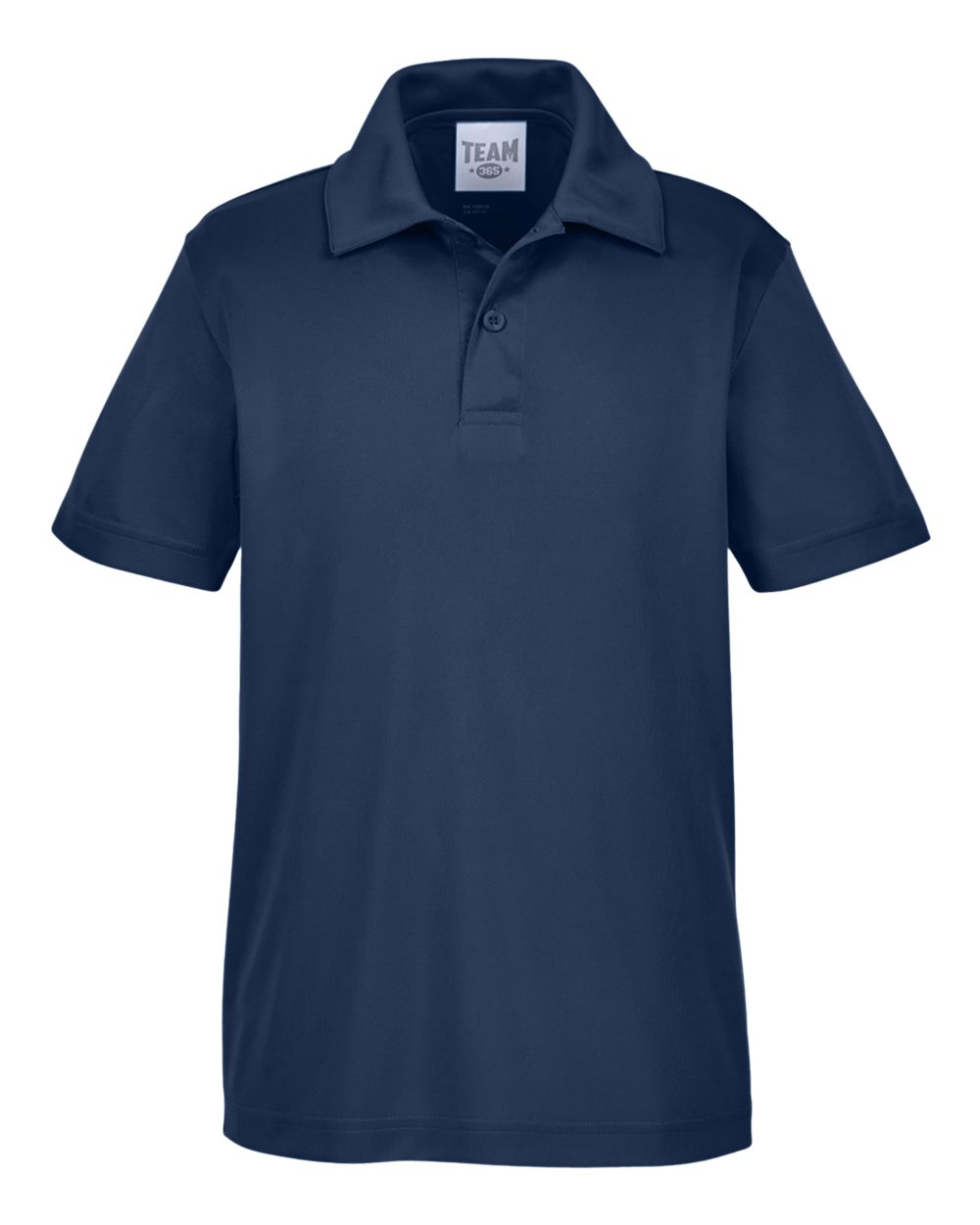 Youth Zone Performance Polo - Front - B724D9653 - Sport Dark Navy