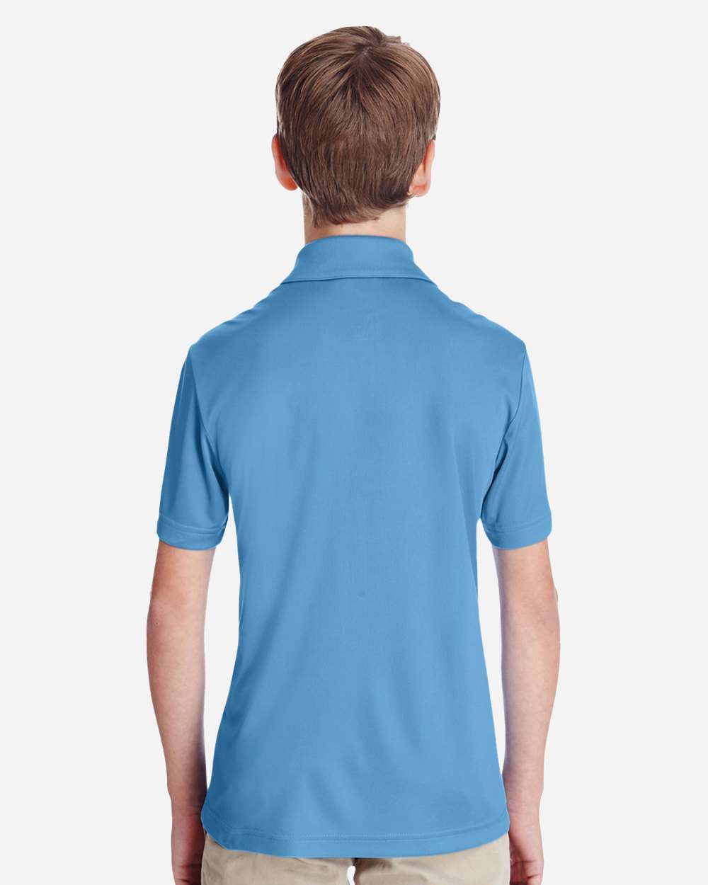 Youth Zone Performance Polo - OnModelBack - B724D9253 - Sport Light Blue
