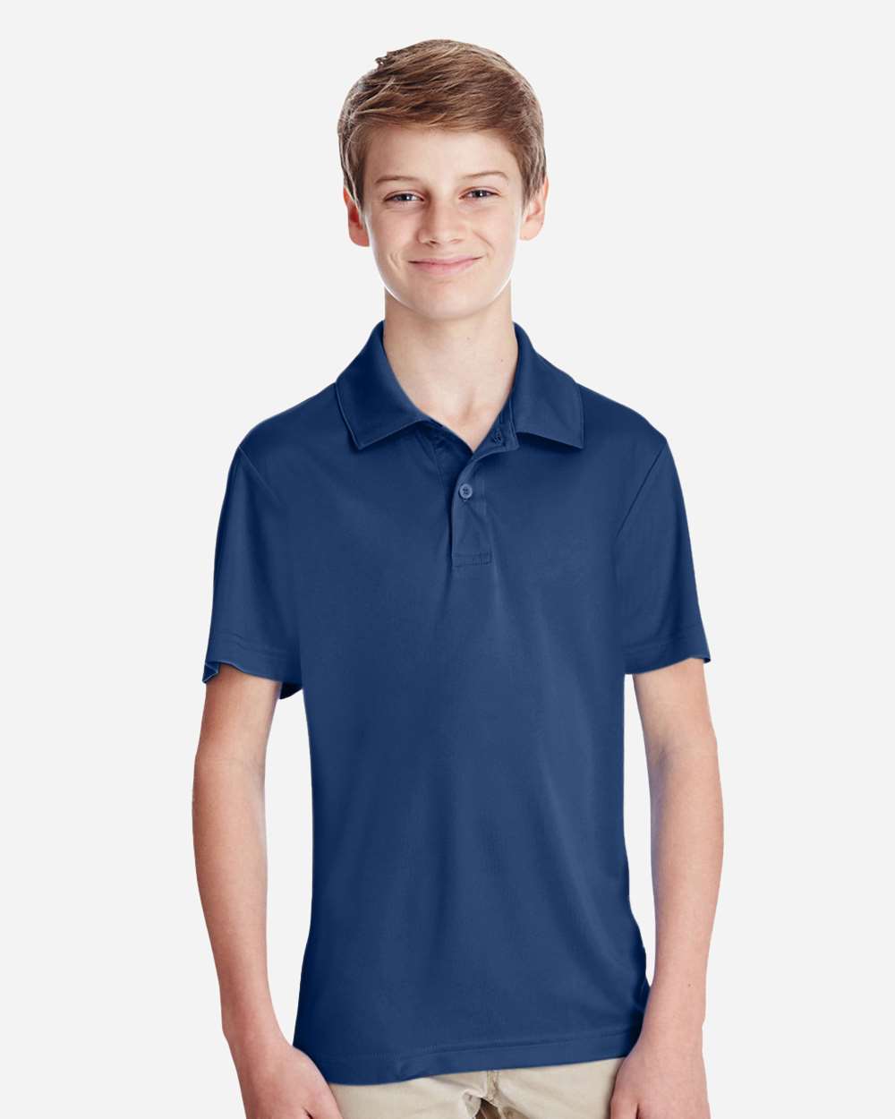 Youth Zone Performance Polo - OnModelFront - B724D9653 - Sport Dark Navy