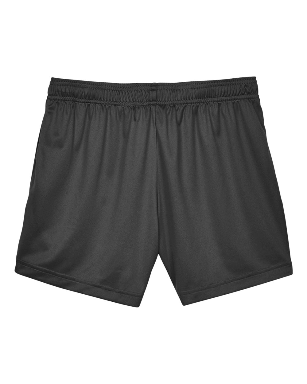 Women's Zone Performance Shorts - Back - B678D9502 - Black