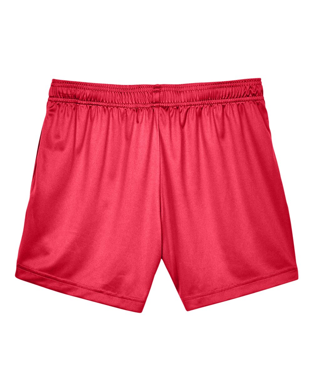 Women's Zone Performance Shorts - Back - B678D9702 - Sport Red