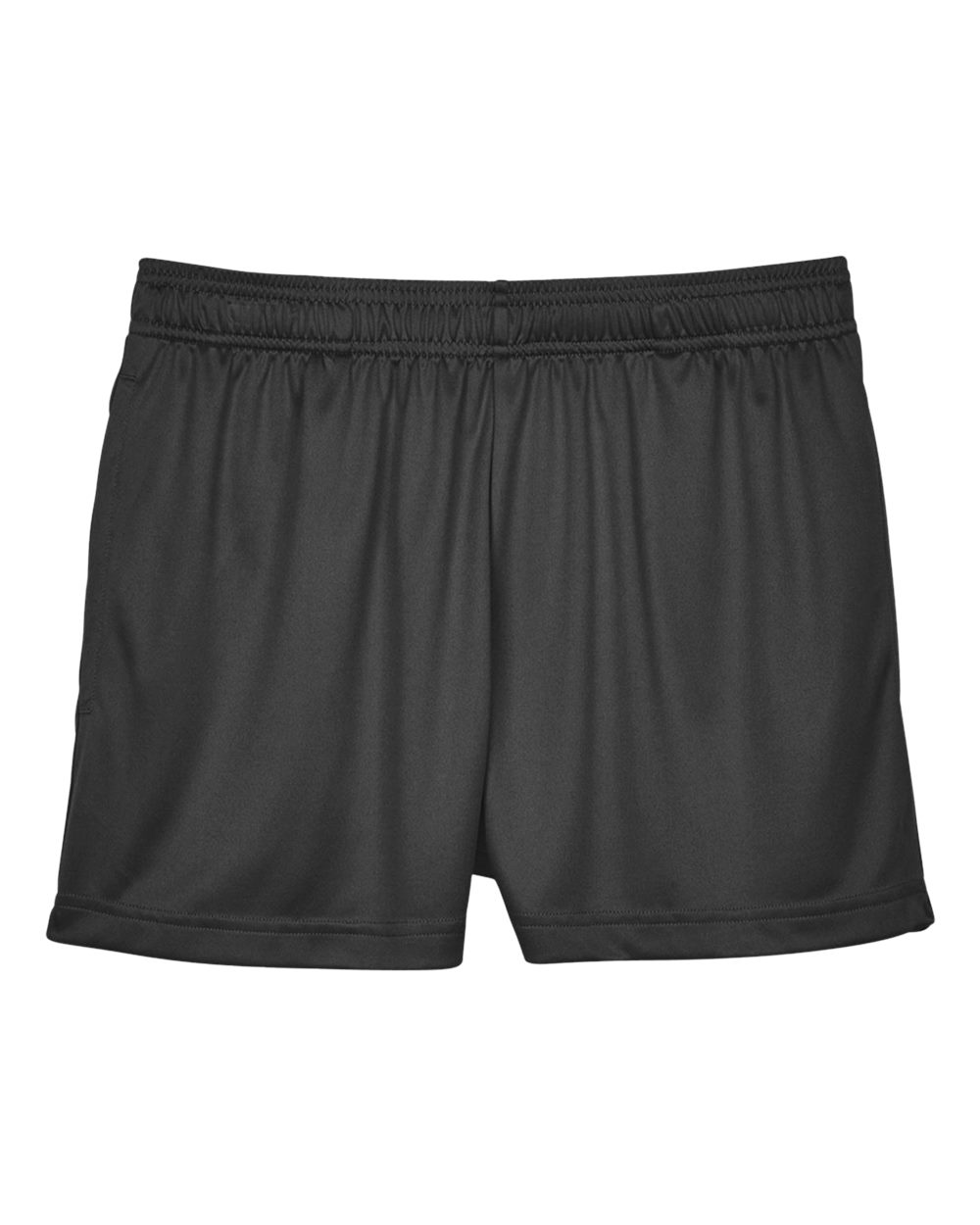 Women's Zone Performance Shorts - Front - B678D9502 - Black