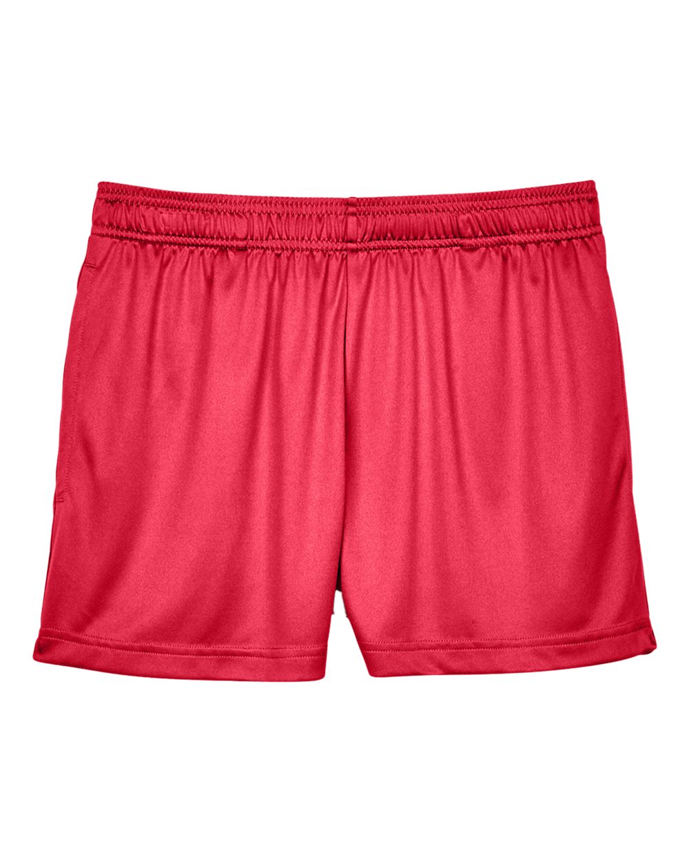 Women's Zone Performance Shorts - Front - B678D9702 - Sport Red