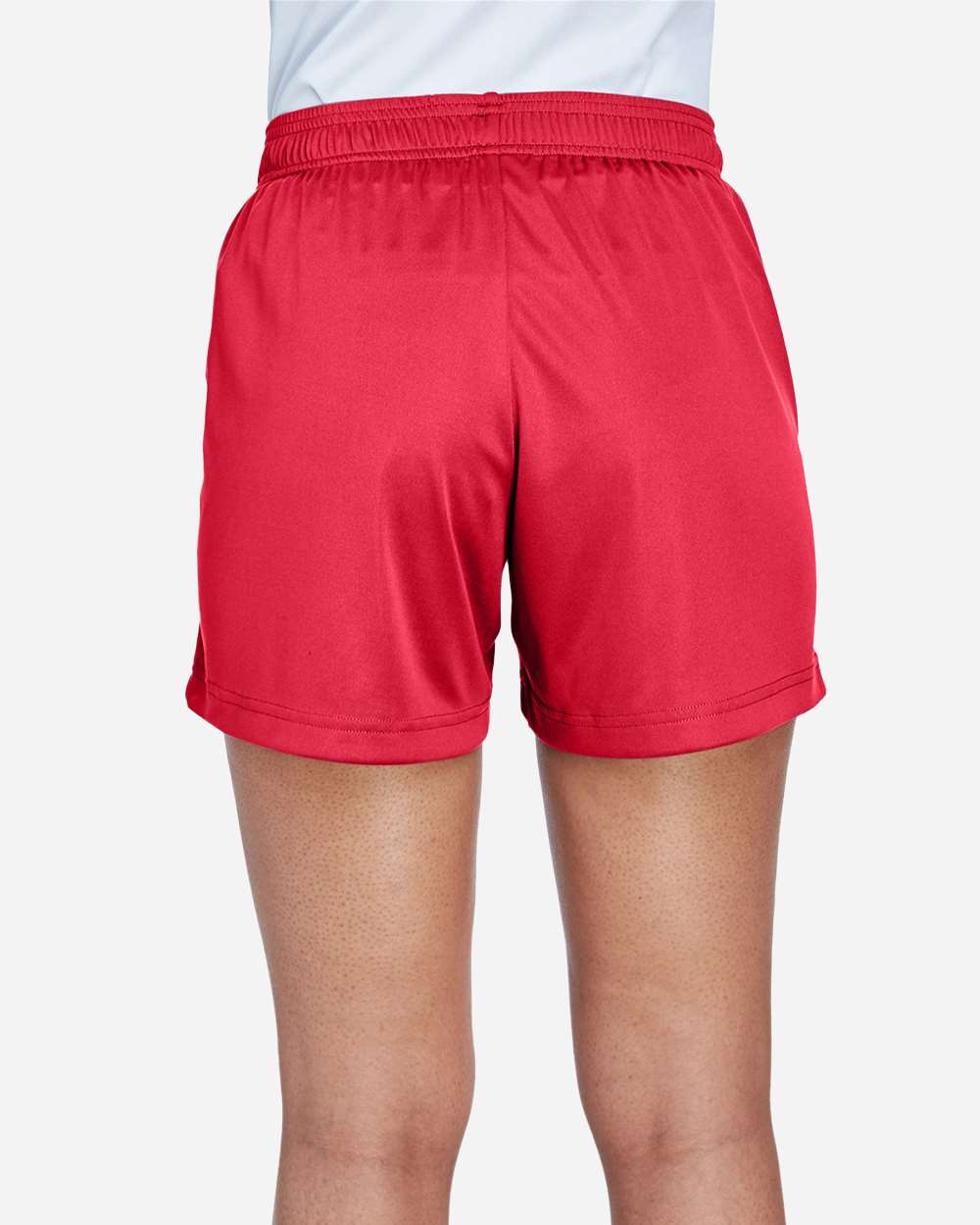 Women's Zone Performance Shorts - OnModelBack - B678D9702 - Sport Red