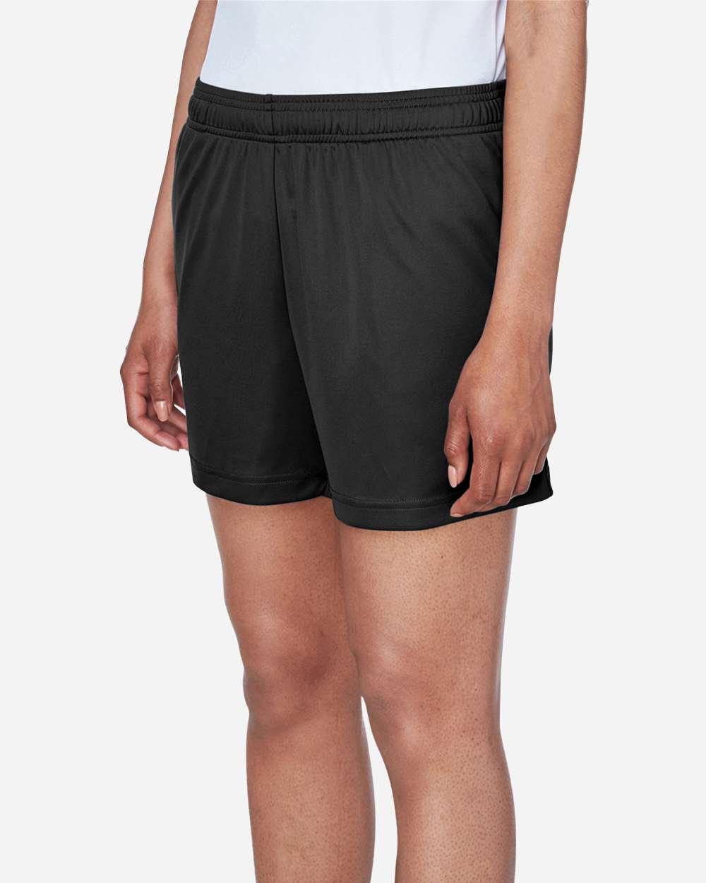 Women's Zone Performance Shorts - OnModelSide - B678D9502 - Black