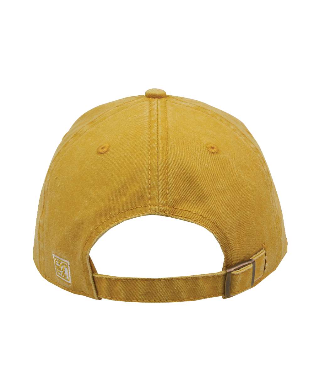Pigment-Dyed Cap - Back - B13095120 - Mustard Yellow