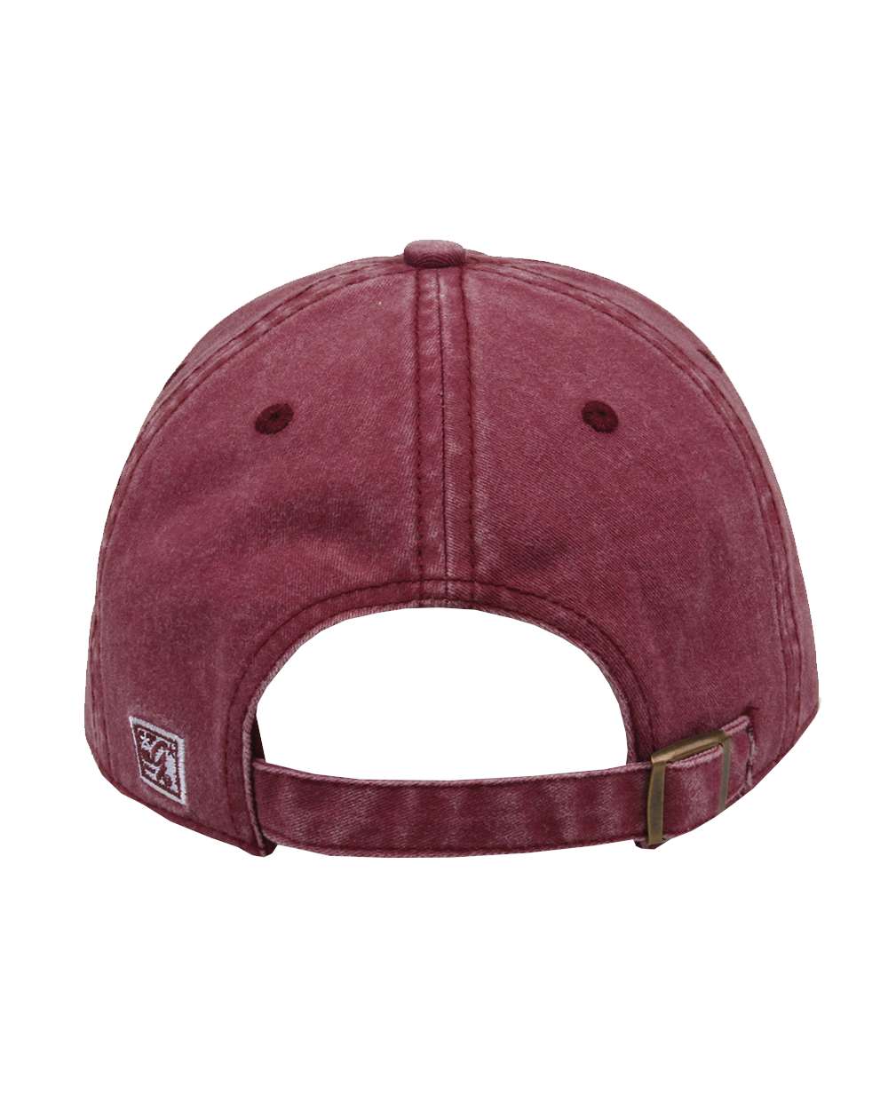 Pigment-Dyed Cap - Back - B13095530 - Dark Maroon