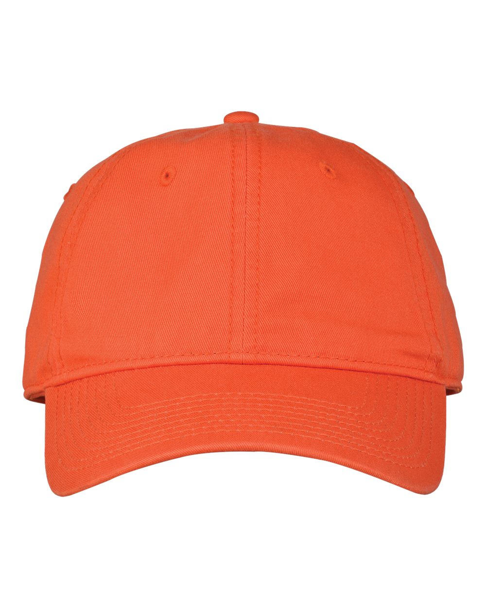 Classic Twill Cap - Front - B26695660 - Orange