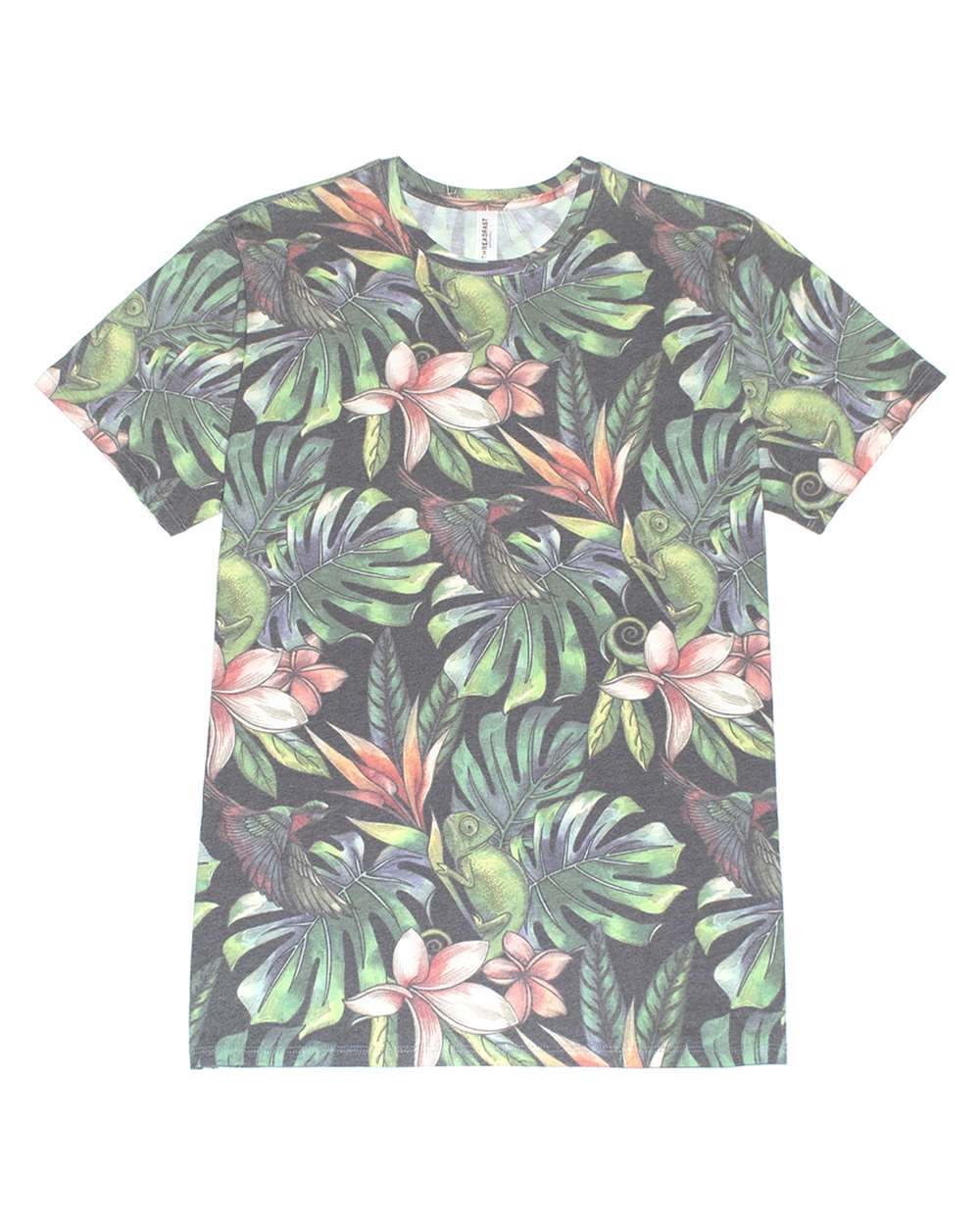 Unisex Ultimate CVC T-Shirt - Front - B771E0602 - Tropical Jungle