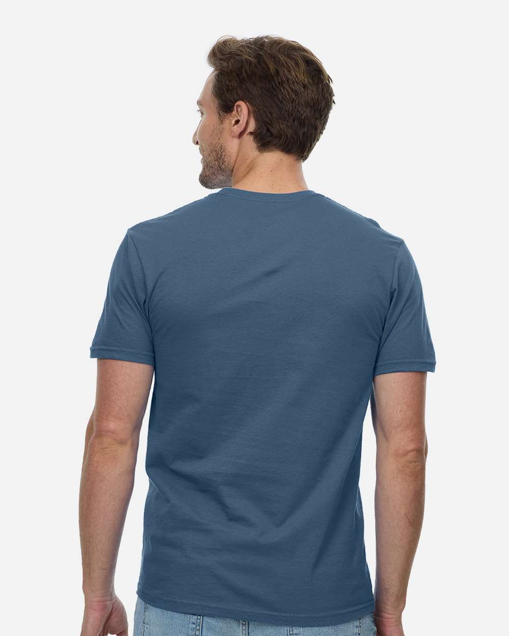 Unisex Epic T-Shirt - OnModelBack - B811E0132 - Steel Blue