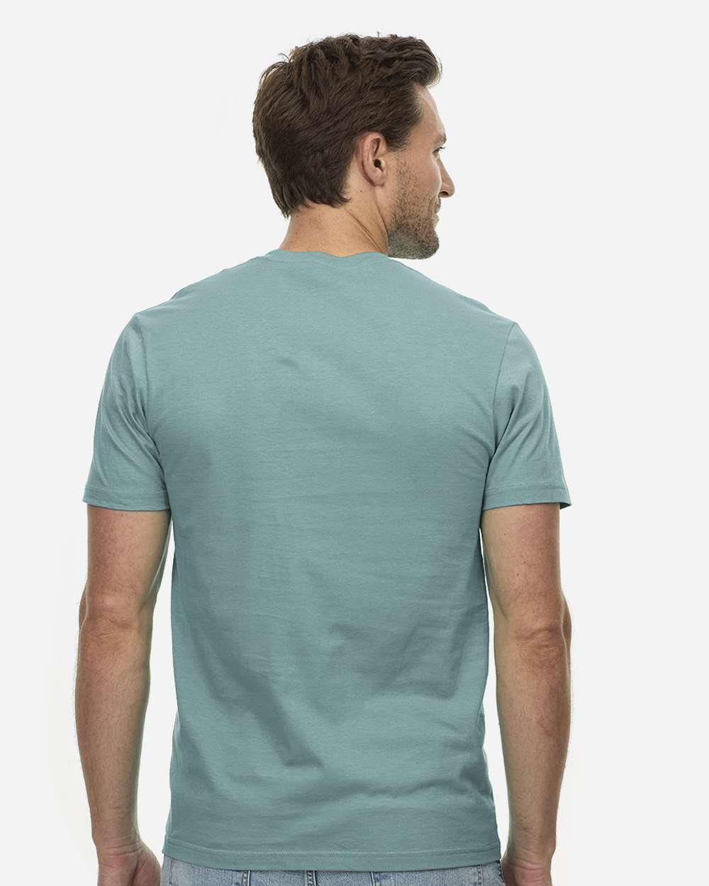 Unisex Epic T-Shirt - OnModelBack - B811E0172 - Seafoam