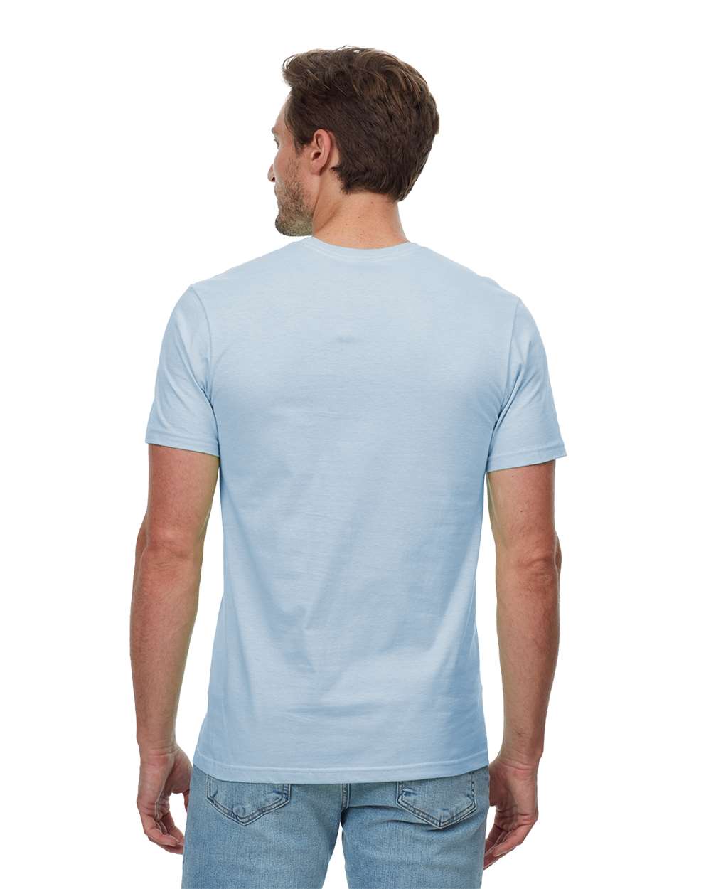 Unisex Epic T-Shirt - OnModelBack - B811E0252 - Light Blue