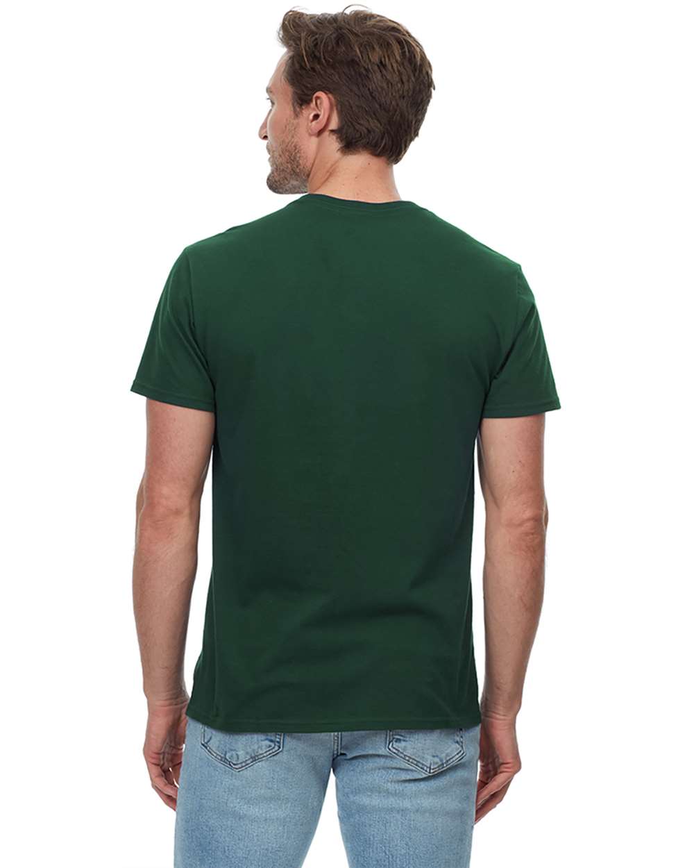 Unisex Epic T-Shirt - OnModelBack - B811E0523 - Forest Green