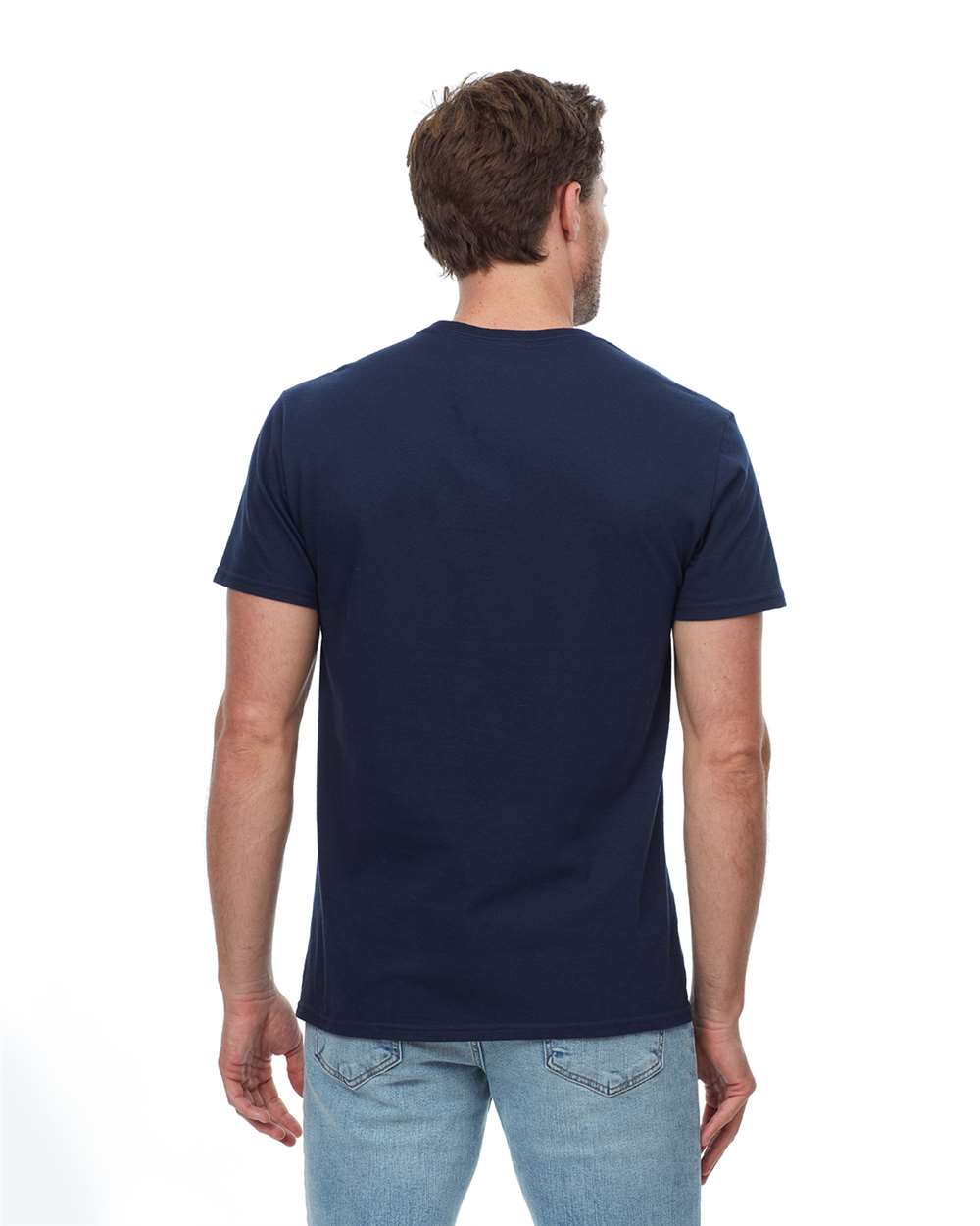 Unisex Epic T-Shirt - OnModelBack - B811E0653 - Navy