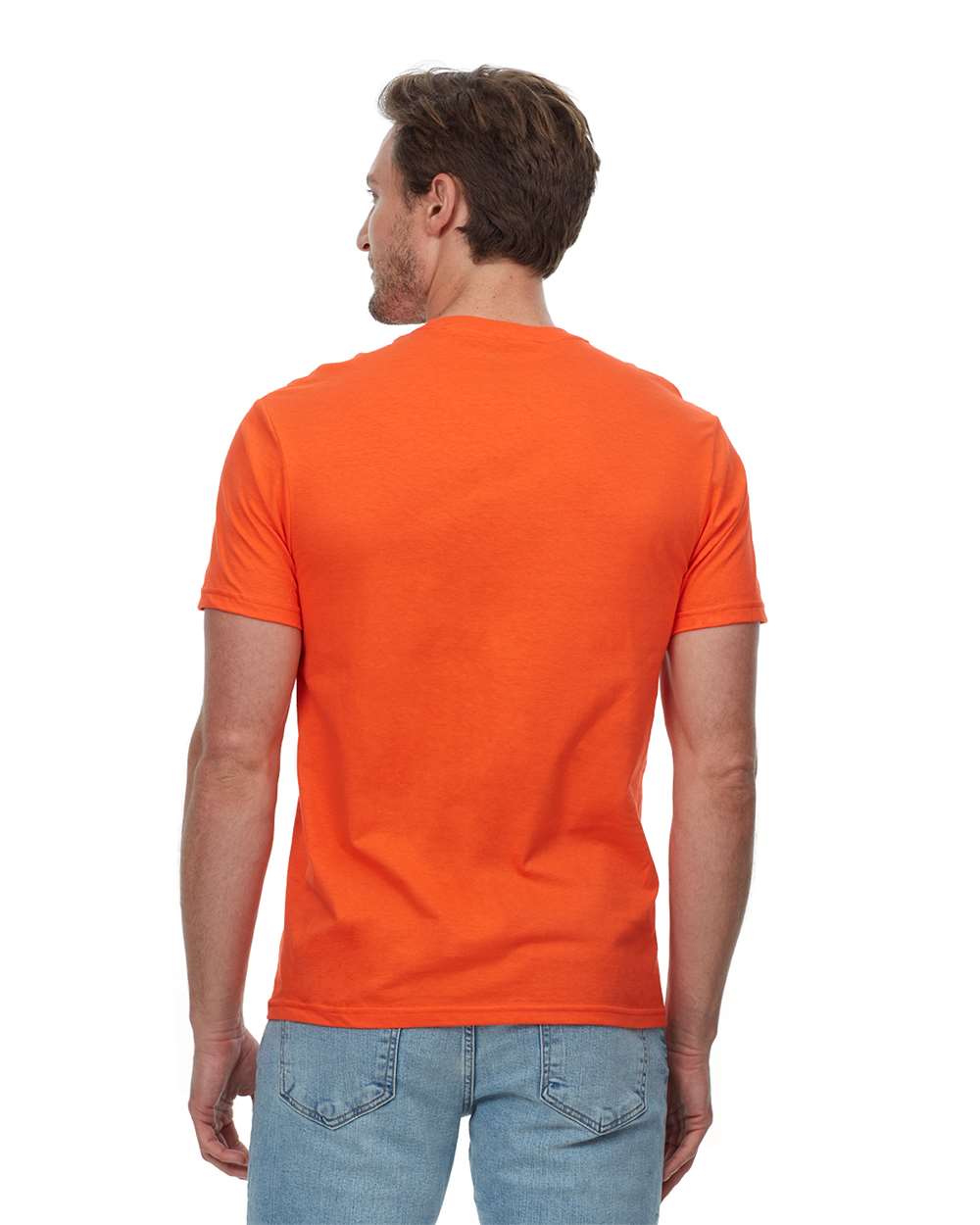 Unisex Epic T-Shirt - OnModelBack - B811E0662 - Orange