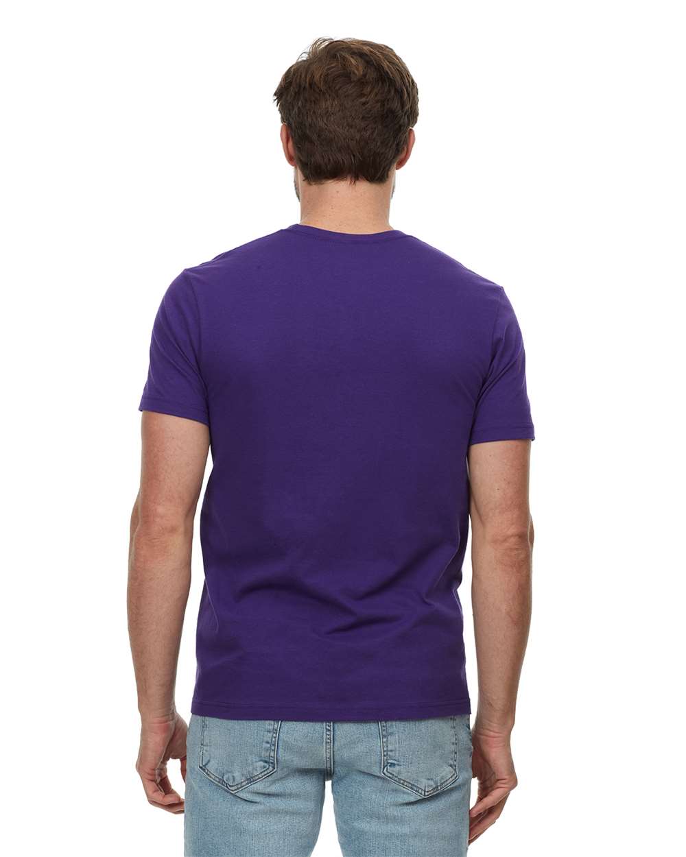 Unisex Epic T-Shirt - OnModelBack - B811E0672 - Purple