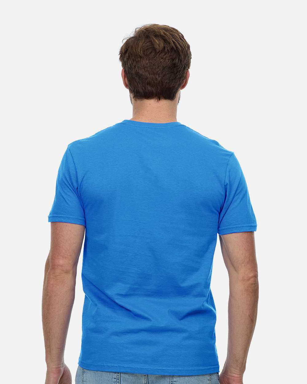 Unisex Epic T-Shirt - OnModelBack - B811E0812 - Ocean Blue