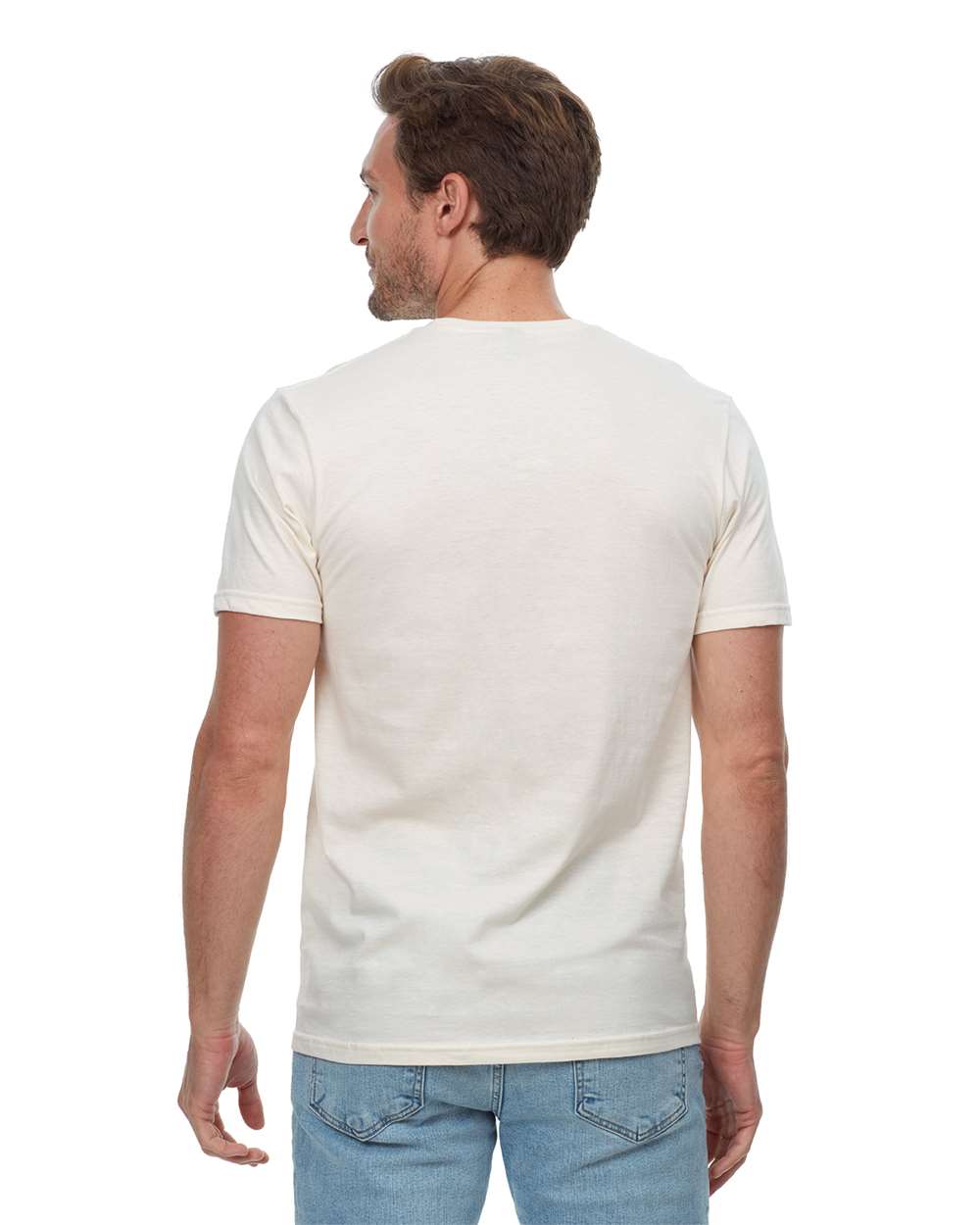 Unisex Epic T-Shirt - OnModelBack - B811E0922 - Natural