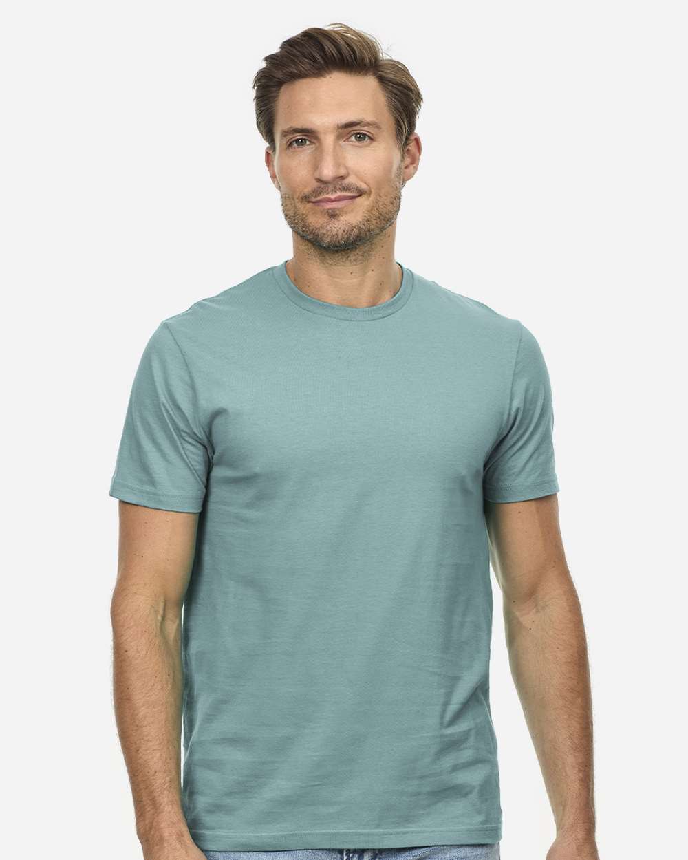 Unisex Epic T-Shirt - OnModelFront - B811E0172 - Seafoam