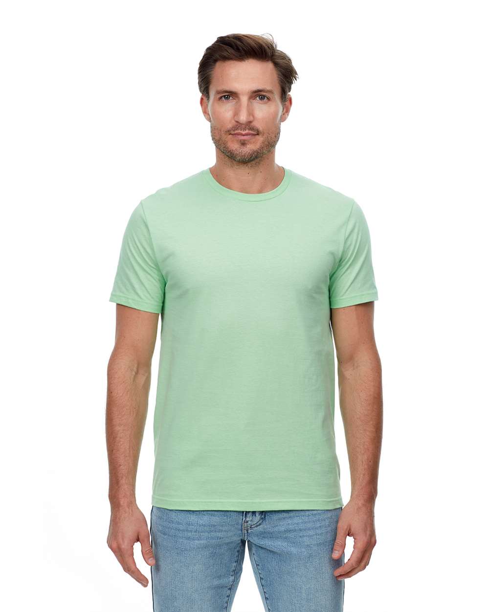 Unisex Epic T-Shirt - OnModelFront - B811E0192 - Mint Green