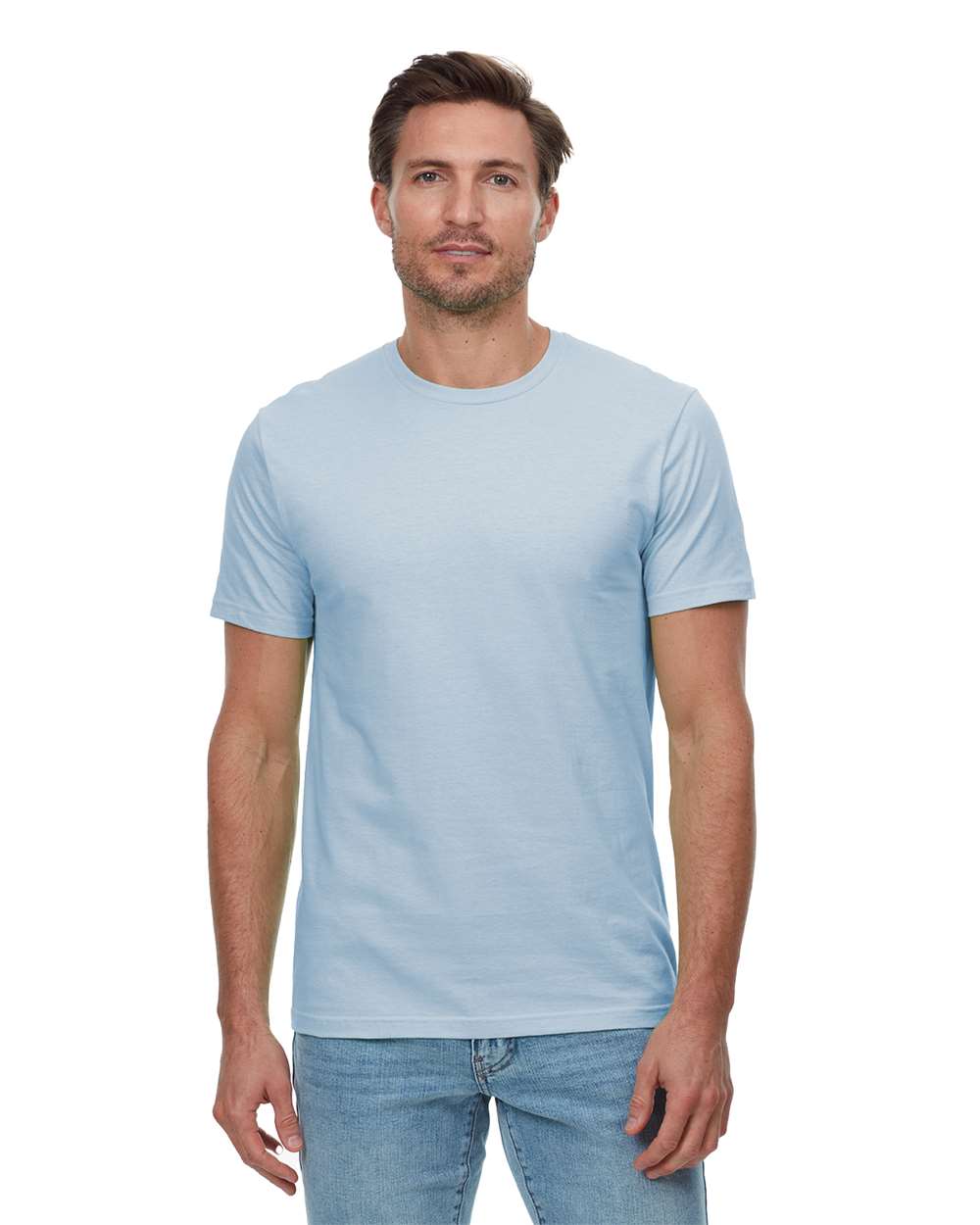 Unisex Epic T-Shirt - OnModelFront - B811E0252 - Light Blue