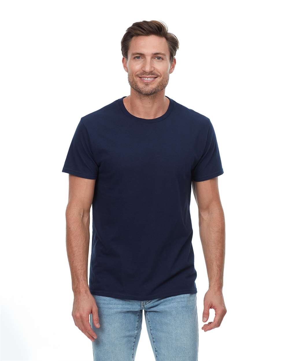 Unisex Epic T-Shirt - OnModelFront - B811E0653 - Navy