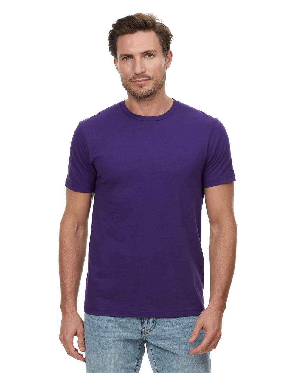 Unisex Epic T-Shirt - OnModelFront - B811E0672 - Purple