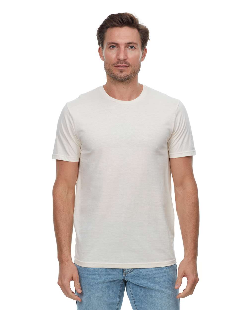 Unisex Epic T-Shirt - OnModelFront - B811E0922 - Natural