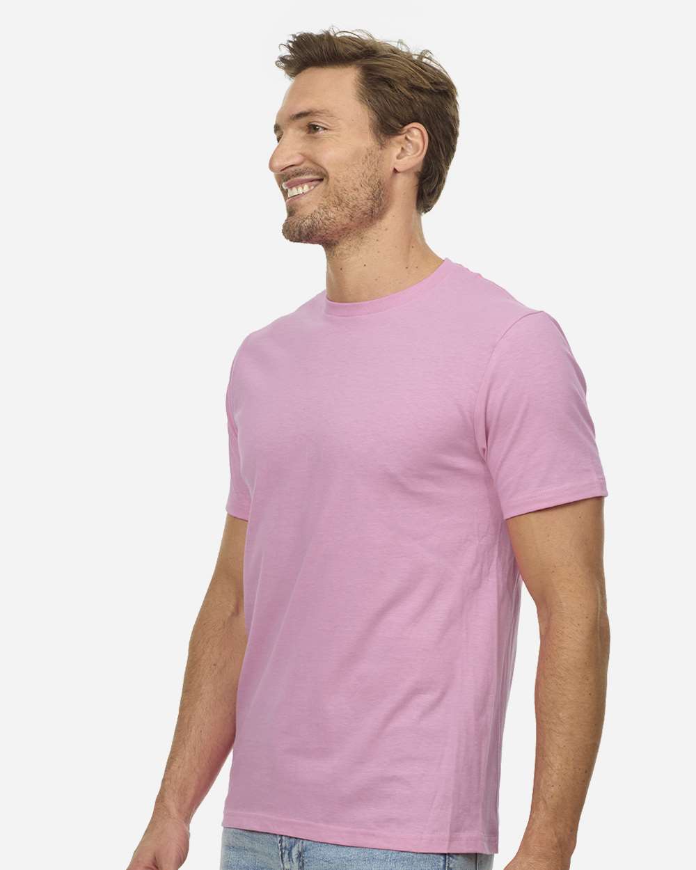 Unisex Epic T-Shirt - OnModelSide - B811E0112 - Light Pink