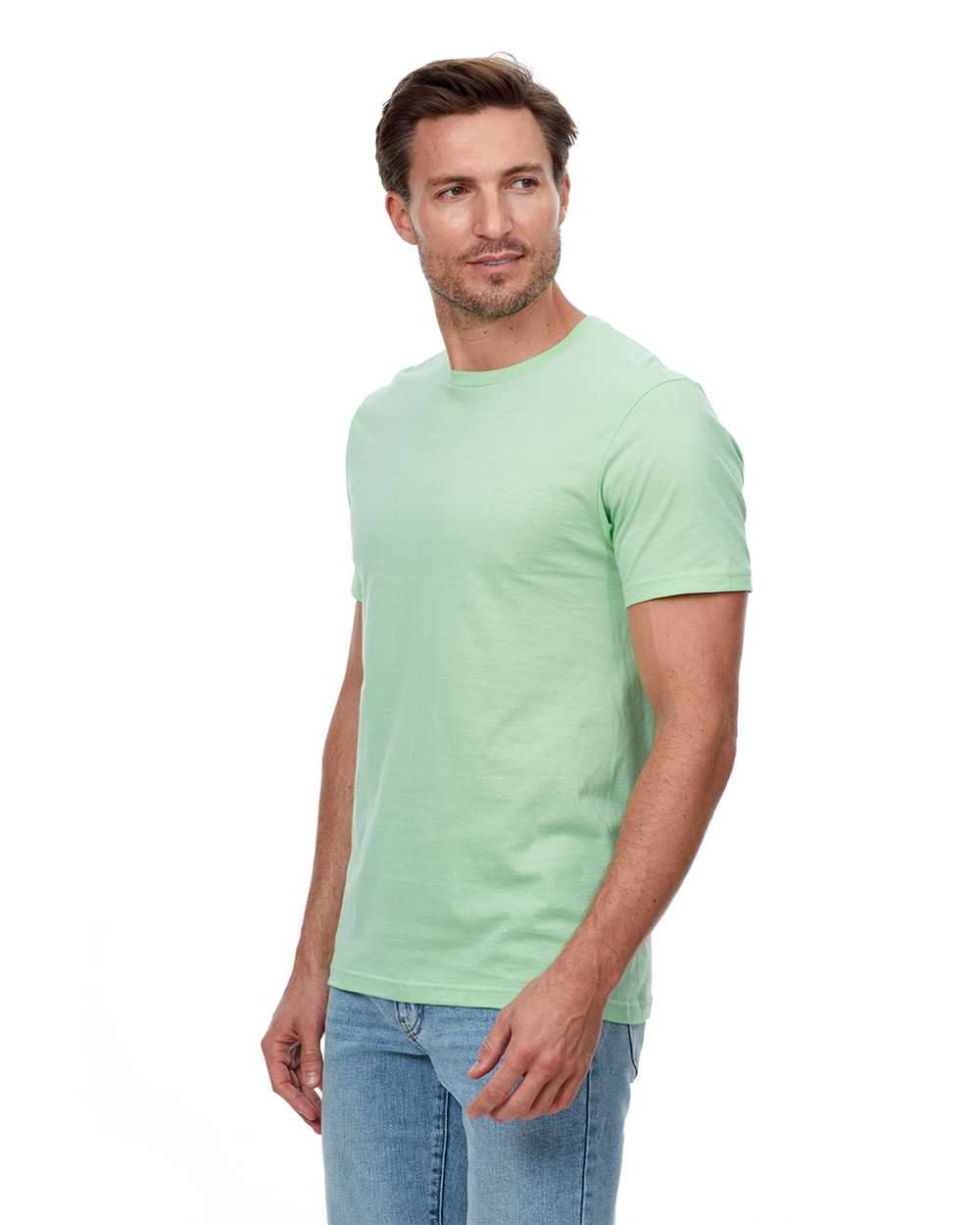 Unisex Epic T-Shirt - OnModelSide - B811E0192 - Mint Green