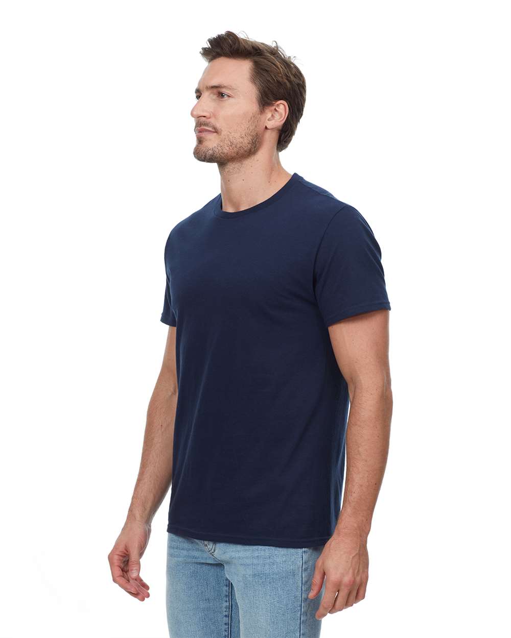 Unisex Epic T-Shirt - OnModelSide - B811E0653 - Navy