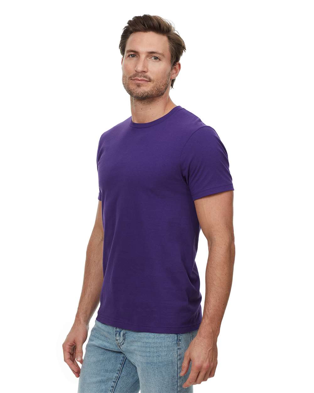 Unisex Epic T-Shirt - OnModelSide - B811E0672 - Purple