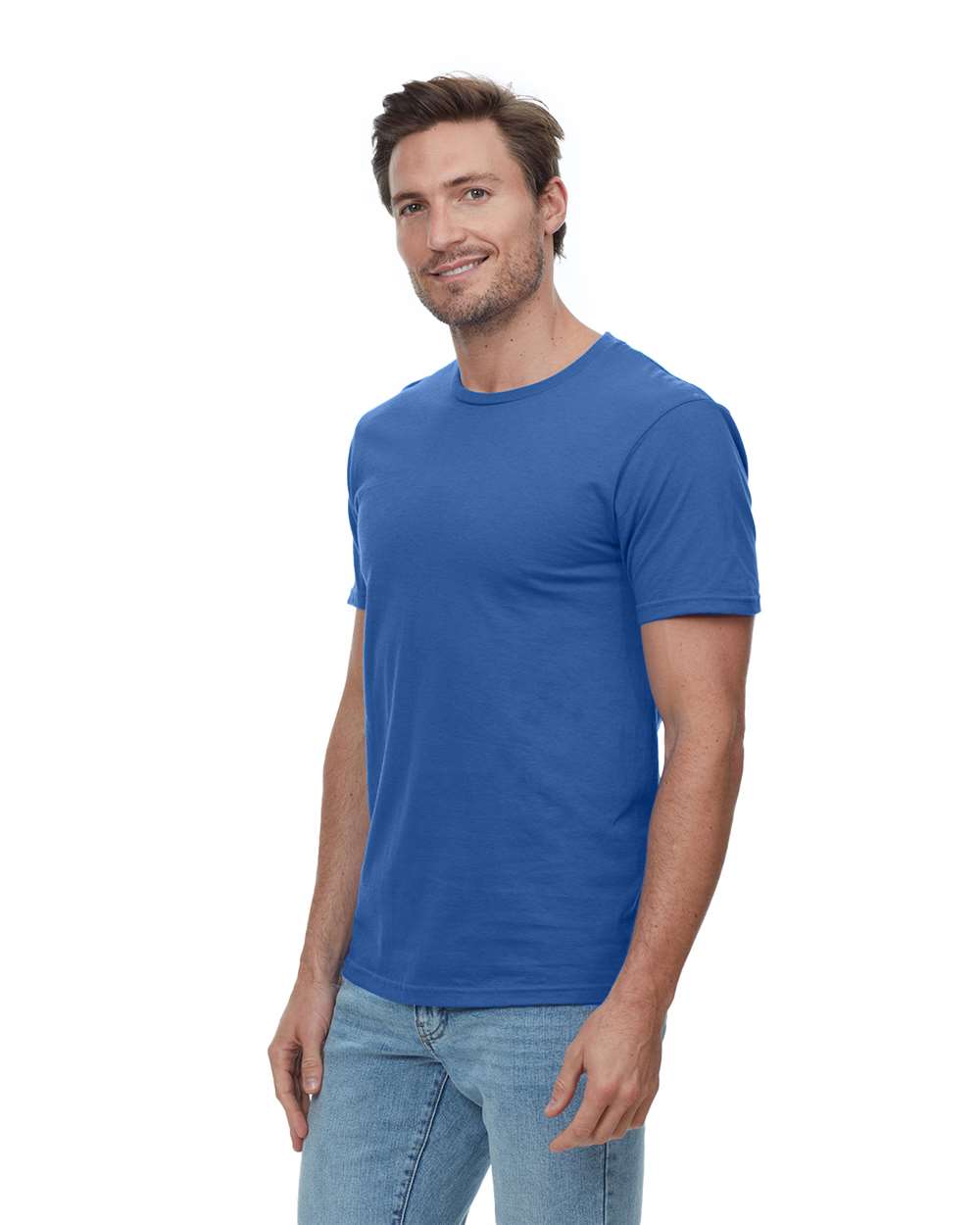 Unisex Epic T-Shirt - OnModelSide - B811E0752 - Royal