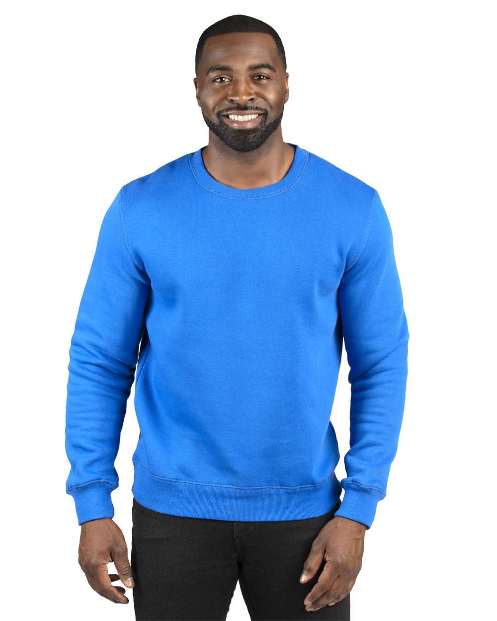 Unisex Ultimate Crewneck Sweatshirt - OnModelFront - B788E0752 - Royal