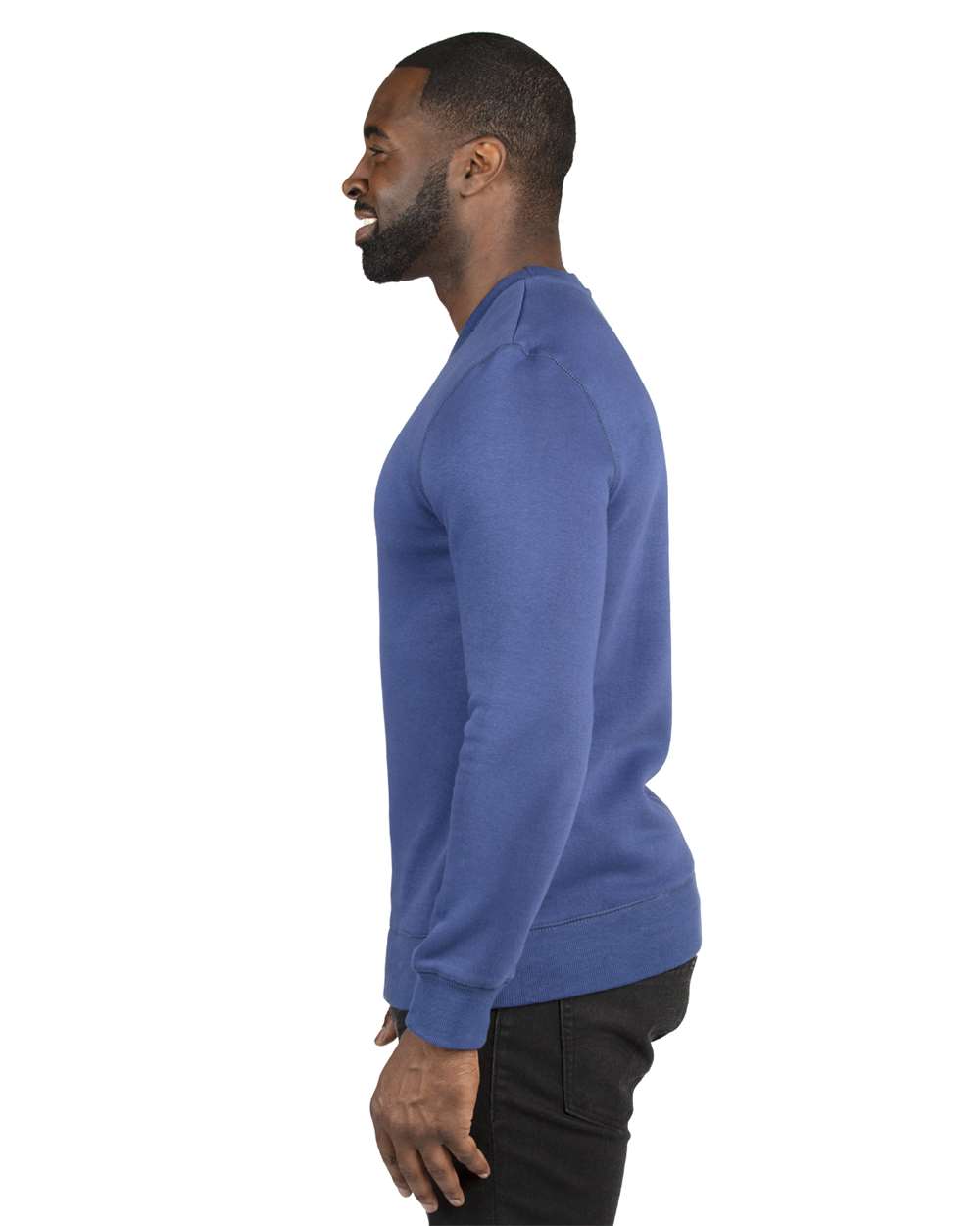 Unisex Ultimate Crewneck Sweatshirt - OnModelSide - B788E0652 - Navy