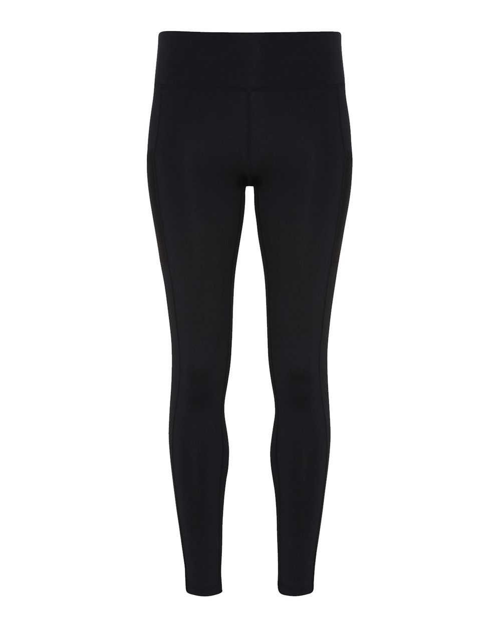 Women's Mesh Pocket Danica Leggings - Front - B856A2502 - Black