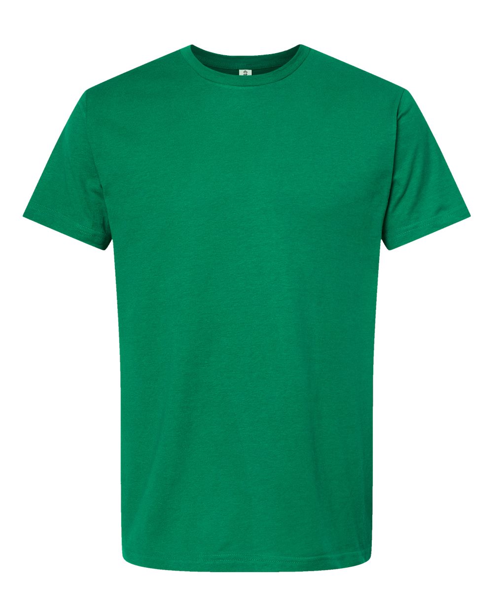 Men's Fine Jersey T-Shirt - Front - B10259182 - Kelly Green